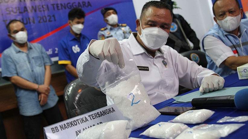 BNN Sita 1.513 Gram Sabu Milik Narapidana Lapas Kendari - Bagian 1