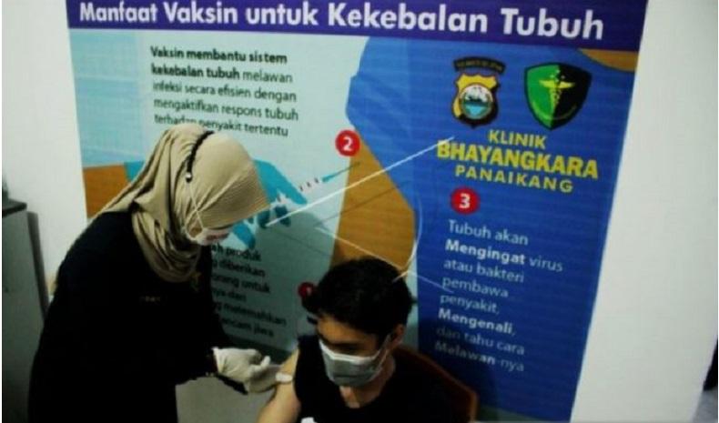 Polda Sumbar Buka 186 Gerai Vaksinasi Covid-19, Ini Sebarannya
