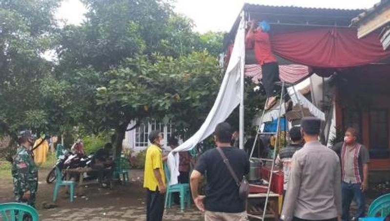 Berpotensi Timbulkan Kerumunan, Hajatan di Cilacap Dibubarkan TNI-Polri