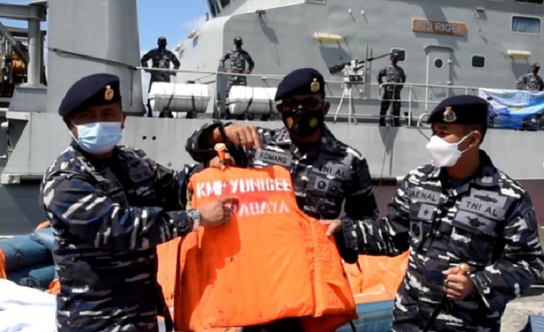 KRI Rigel Temukan Lokasi KMP Yunicee, Berada di Kedalaman 78 Meter