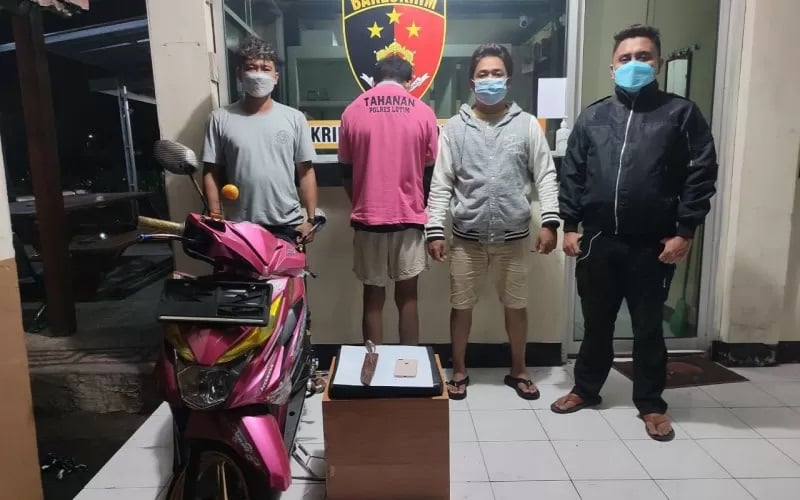 Sempat Kabur lewat Atap rumah, Penjambret di Lotim Ditangkap Polisi