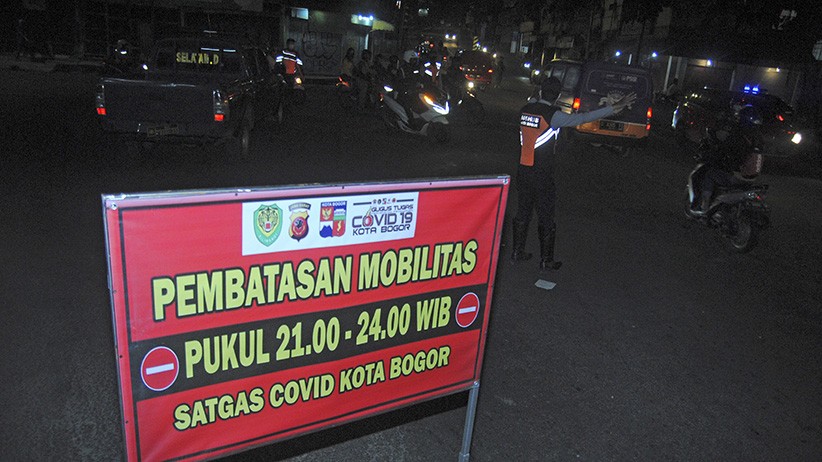 10 Ruas Jalan Kota Bogor Tutup Pukul 21.00-24.00 WIB - Bagian 1