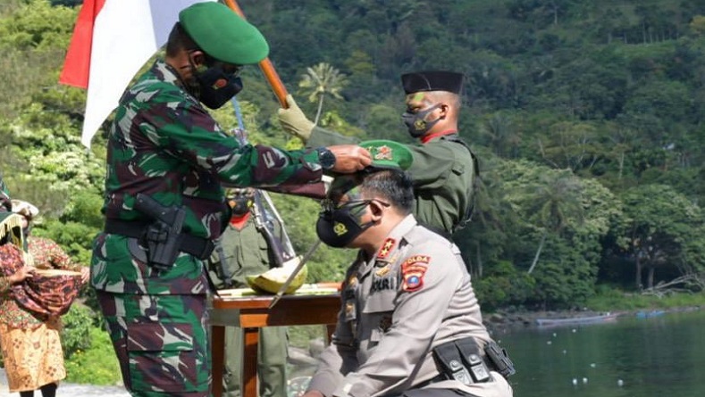 Kapolda Sumut Diangkat Jadi Warga Kehormatan Kodam I Bukit Barisan