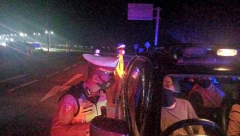5 Titik di Perbatasan Madiun Ini Disekat Polisi selama PPKM Darurat
