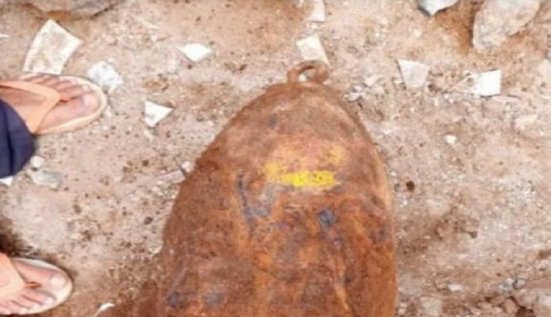 Temukan Benda Mirip Rudal, Warga Desa Sagarahiyang Kuningan Heboh