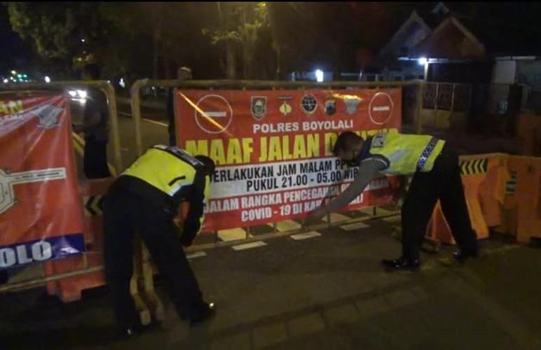 PPKM Darurat, Semua Akses Jalan Utama Menuju Boyolali Ditutup
