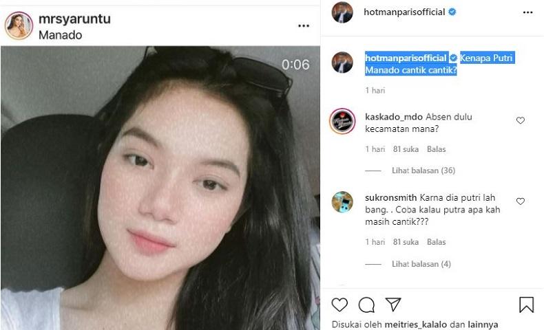 Hotman Paris Tanya Kenapa Putri Manado Cantik-Cantik, Netizen: Banyak Makan Tinutuan