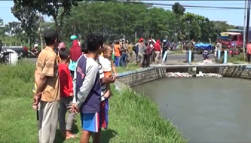 2 Jasad Bayi di Aliran Sungai Gegerkan Warga Jombang, Begini Kondisinya  