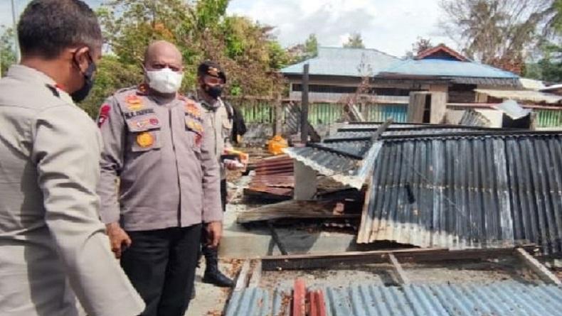 Pembakaran Polsek Nimboran Jayapura, Kapolda Papua: Motif Belum Diketahui