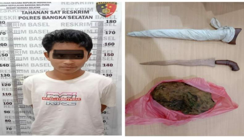 title Tusuk Korban dengan Keris, Pemuda Mabuk di Toboali Dibekuk Polisi Tusuk Korban dengan Keris, Pemuda Mabuk di Toboali Dibekuk Polisi