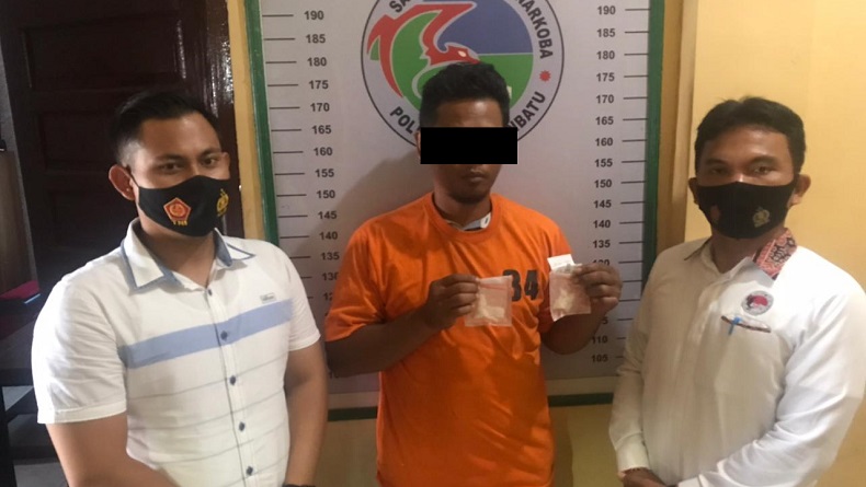 Pengedar Sabu di Labuhanbatu Ditangkap, Polisi Amankan Belasan Gram Sabu
