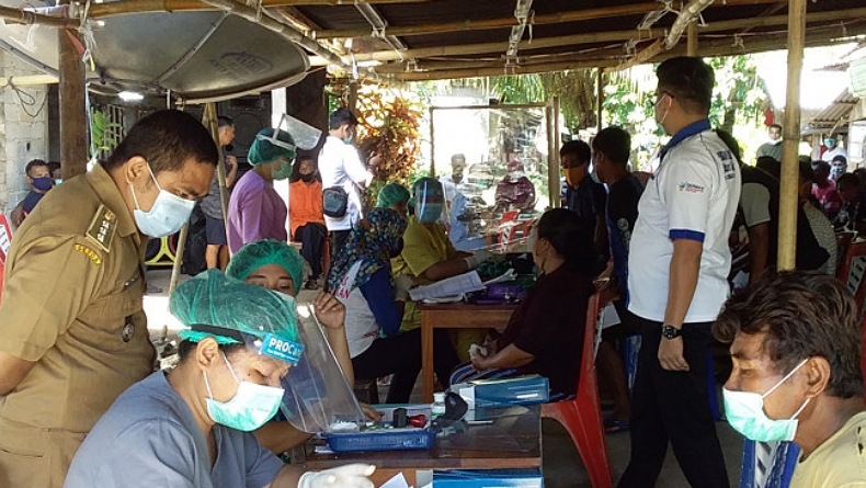 Dukung Program Nasional, Pemkab Sangihe Gelar Vaksinasi di Setiap Kampung dan Kelurahan