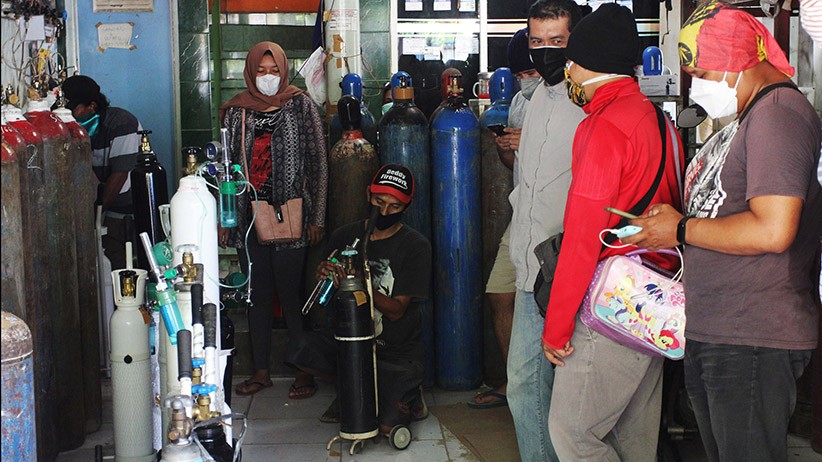 Warga Diimbau Tak Panik, Stok Oksigen di Pontianak Masih Aman