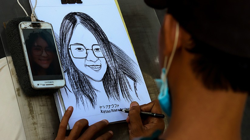 Kreatif di Tengah Pandemi dengan Membuat Lukisan Sketsa Wajah - Bagian 1