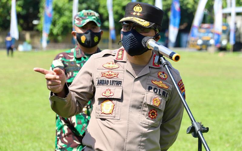 Kapolda Jateng Tantang Polres dan Pemkab Sragen Kendalikan Angka Covid-19 
