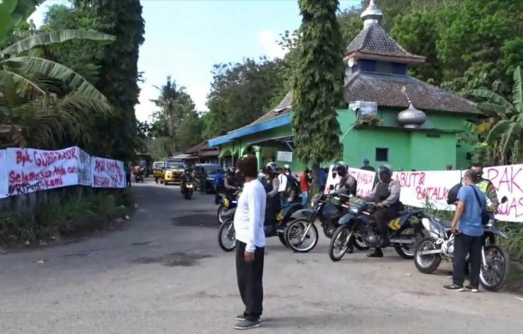 Unjuk Rasa Tolak Perluasan TPST Piyungan Bantul Dibubarkan Polisi, Ini Alasannya