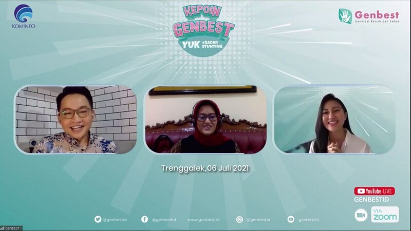 Turunkan Prevalensi Stunting, Kemkominfo Ajak Generasi Muda Mulai Gaya Hidup Sehat 