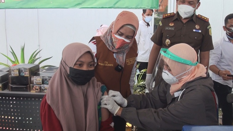Pemkot Mojokerto Targetkan 21.000 Sasaran Vaksinasi Anak Tercapai Akhir Agustus 