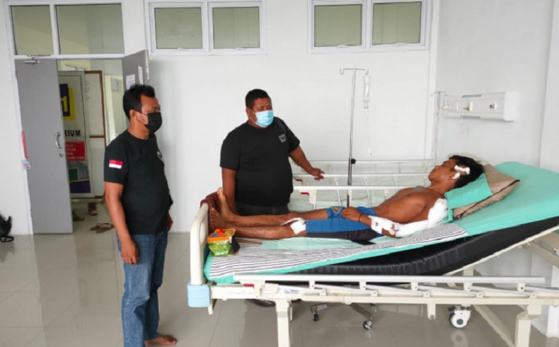Pergoki Pencuri, Pemilik Warung di Kapuas Hulu Dianiaya hingga Bersimbah Darah