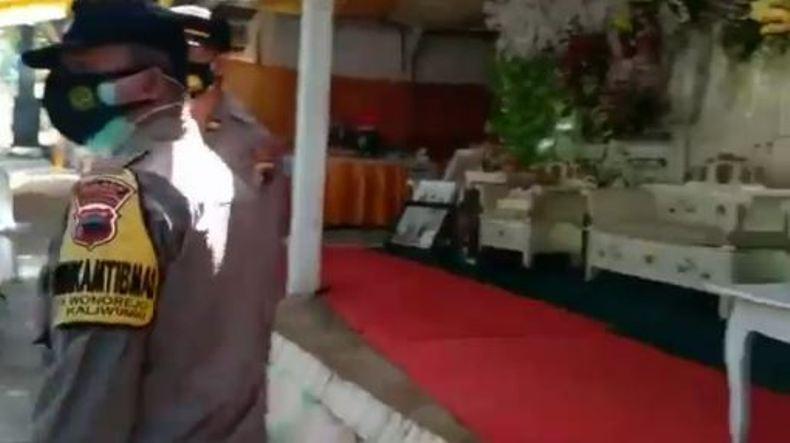 Digelar saat PPKM Darurat, Pesta Hajatan di Kendal Ini Dibubarkan Satgas Covid-19 