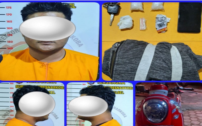 Polisi Tangkap Pengedar Sabu di Kompleks Pelajar Banjarmasin