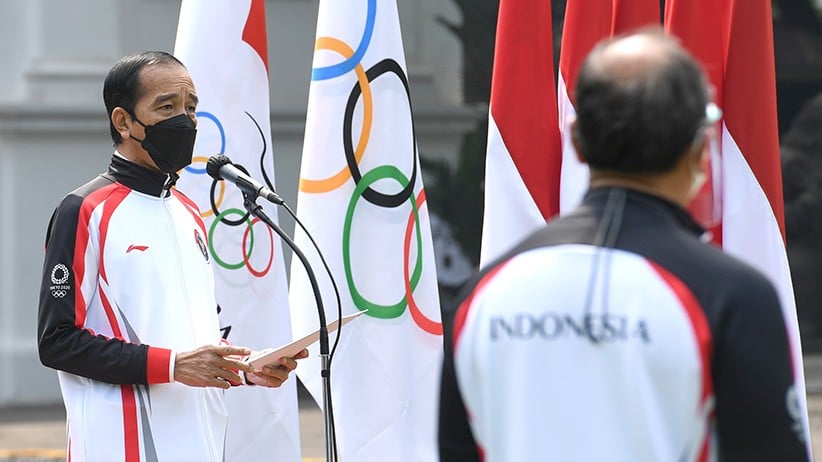 Presiden Jokowi Lepas 28 Atlet yang Ikut Olimpiade Tokyo - Bagian 2