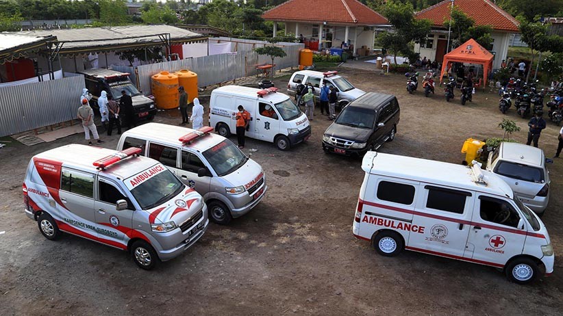 Suasana Antrean Pemulasaraan Jenazah Covid-19 - Bagian 2