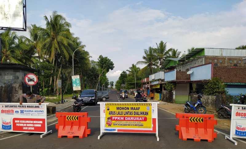 PPKM Darurat, 4 Titik Akses Menuju Candi Borobudur Ditutup