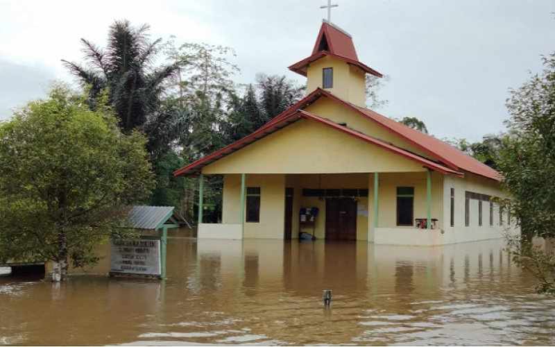 Dua Desa di Kapuas Hulu Diterjang Banjir Bandang, Satu Bocah Sempat Terseret Arus