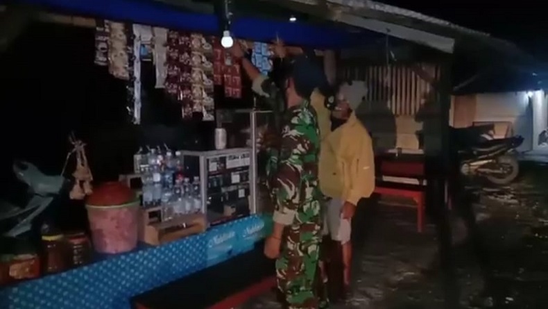 Operasi PPKM Darurat, Satgas Covid-19 Pangandaran Sisir Warung dan Bubarkan Kerumunan