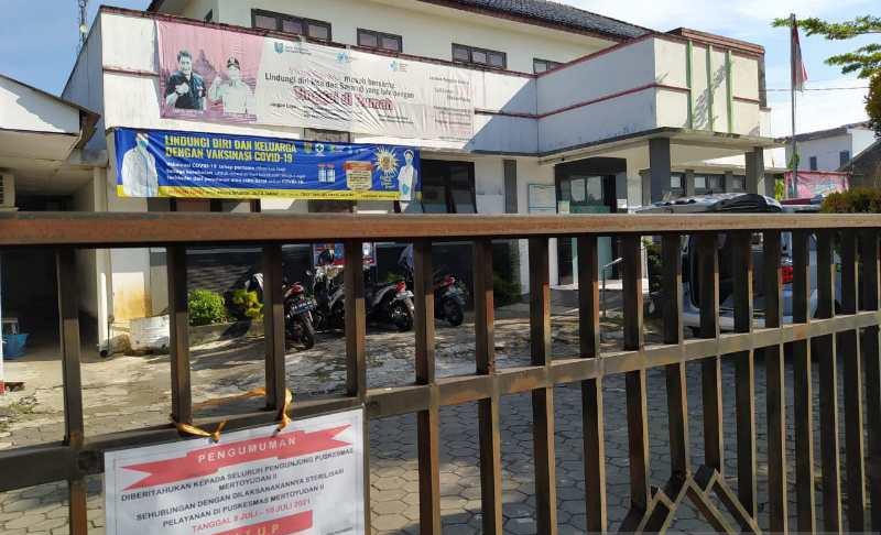 3 Nakes Terpapar Covid-19, Puskesmas Mertoyudan Magelang Ditutup 