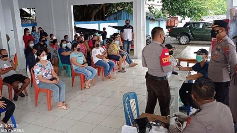 Polres Talaud Dirikan Gerai Vaksin Presisi, Target 100 Orang per Hari 