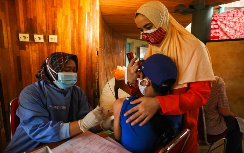 Bunda, RSMH Palembang Gelar Vaksinasi Massal 1.000 Anak 