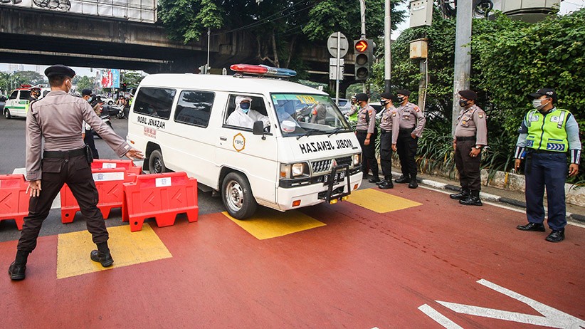 Polda Metro Jaya Tambah 2 Titik Penyekatan di Jakarta - Bagian 2