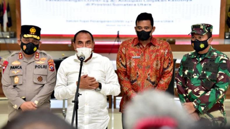 Medan Terapkan PPKM Darurat, Edy Rahmayadi Persiapan Skema Pengawasan