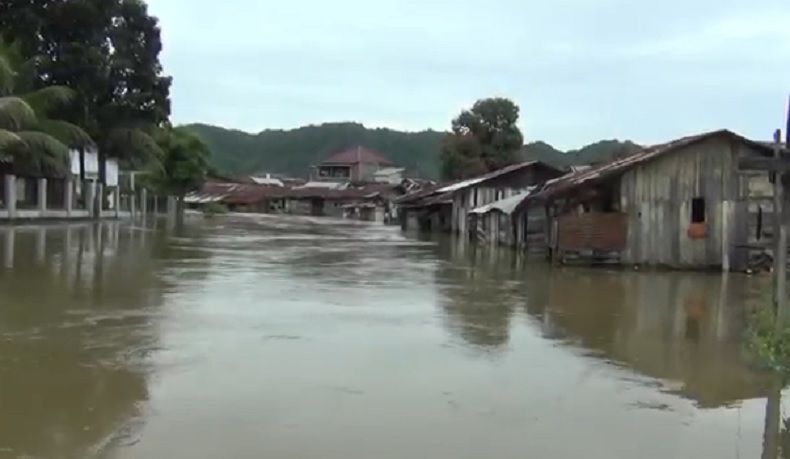 Ratusan Rumah di Aceh Besar Terendam Banjir akibat Hujan Deras selama 2 Hari