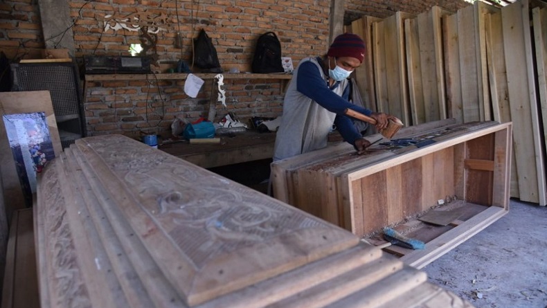 Permintaan Peti Mati di Medan Meningkat 30 Persen selama Pandemi Covid-19 