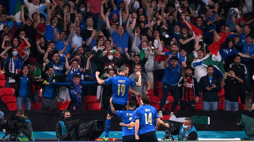 Foto-Foto Italia Juara Euro 2020 usai Menang Adu Penalti - Bagian 4