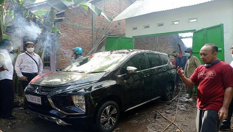 Kebakaran Hanguskan Rumah Warga di Rembang, Mobil Baru Nyaris Terbakar