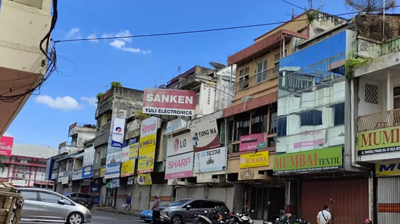 Takut Didenda, Pemilik Toko di Pasar Tengah Pilih Tutup saat PPKM Darurat