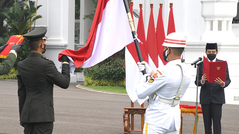 Presiden Jokowi Lantik 700 Perwira TNI-Polri Secara Virtual - Bagian 2