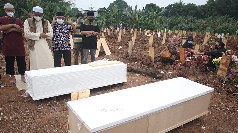 40 Jenazah Dimakamkan Tiap Hari, TPU Khusus Covid-19 di Tangsel Penuh - Bagian 1
