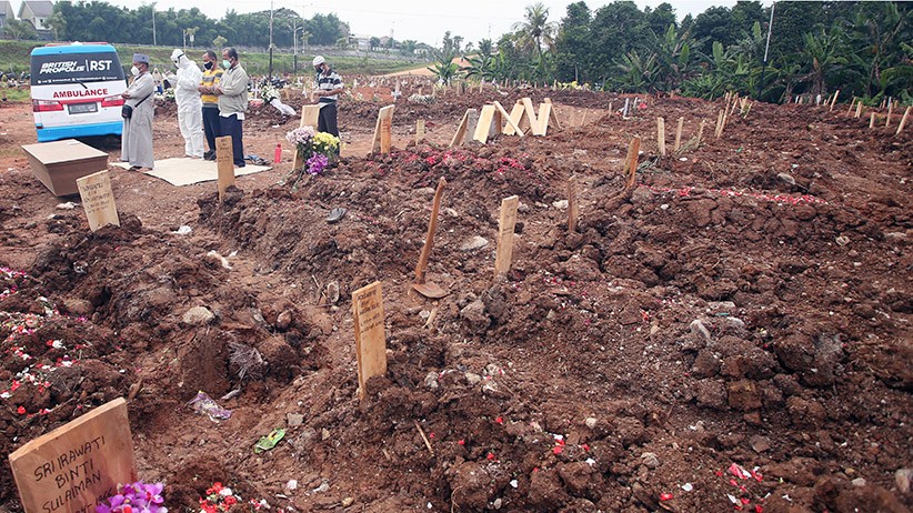 40 Jenazah Dimakamkan Tiap Hari, TPU Khusus Covid-19 di Tangsel Penuh - Bagian 2
