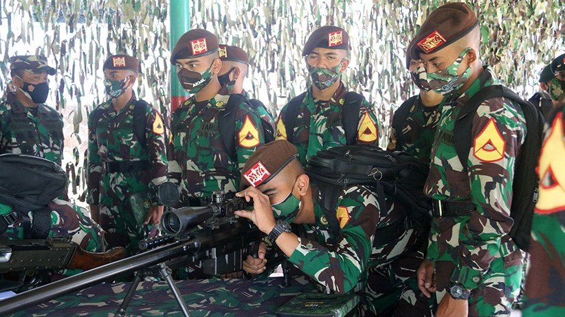 114 Taruna Akmil Datangi Markas Pasukan Raider - Bagian 1