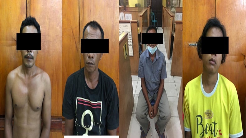 Polisi Tangkap 4 Pelaku Pembunuhan Mayat Tanpa Busana di Jalan Seroja Medan