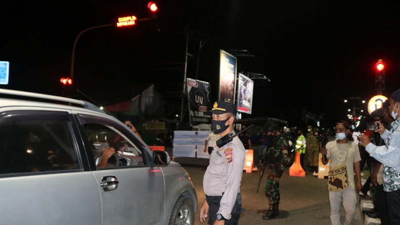 Catat, Ini 10 Titik Ruas Jalan Timika yang Ditutup selama PPKM