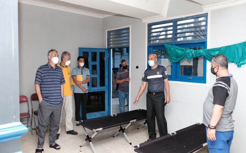 title Kantor Sekretariat PBSI Kalsel Diubah Jadi Tempat Isoman Anggota Polri dan Keluarga Kantor Sekretariat PBSI Kalsel Diubah Jadi Tempat Isoman Anggota Polri dan Keluarga