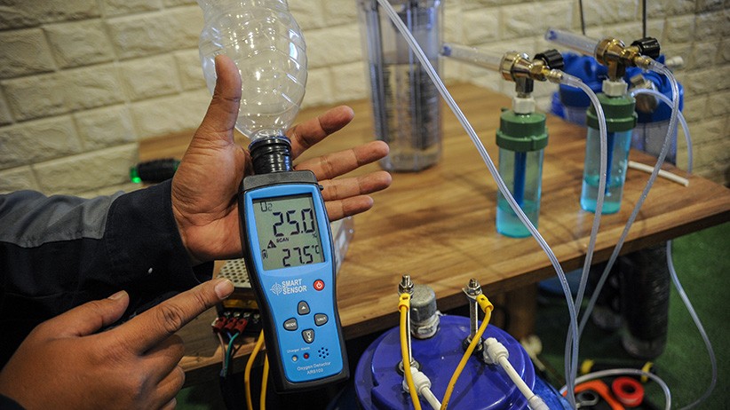 Praktisi Tata Udara Asal Cimahi Ciptakan Alat Penghasil Oksigen - Bagian 2