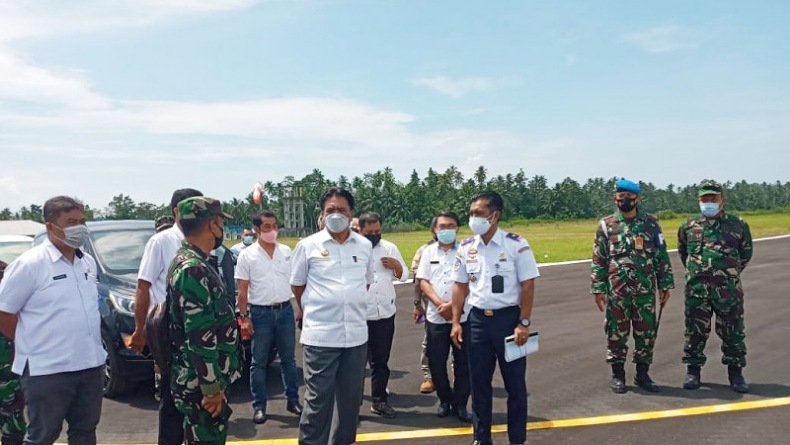 Perkuat Perbatasan, TNI AU Bangun Pos Perwakilan di Kampung Naha Kepulauan Sangihe 