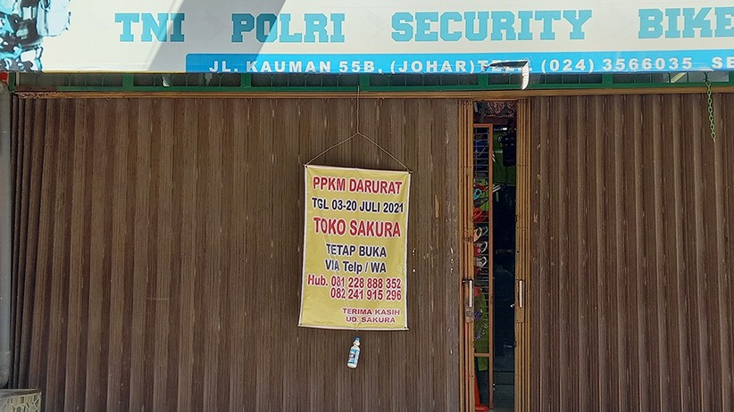 Penampakan Semarang Bak Kota Mati saat PPKM Darurat - Bagian 2